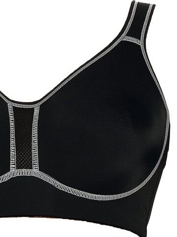 VIANIA Bustier BH 'Performance'‌‌‌‌‌ in Schwarz