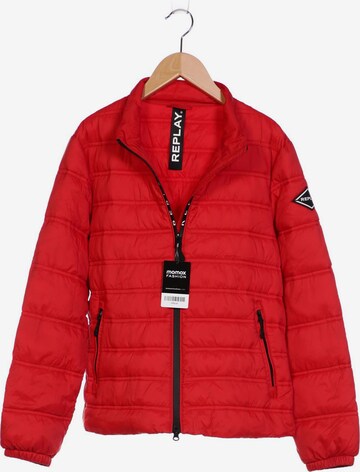 REPLAY Jacke M in Rot: predná strana