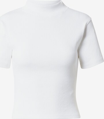 Nasty Gal - Camiseta en blanco: frente