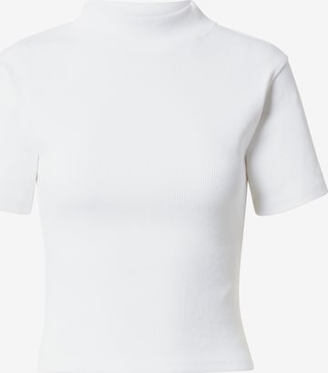 T-shirt Nasty Gal en blanc : devant