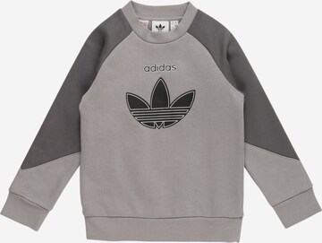 ADIDAS ORIGINALS Sweatshirt in Grey: front