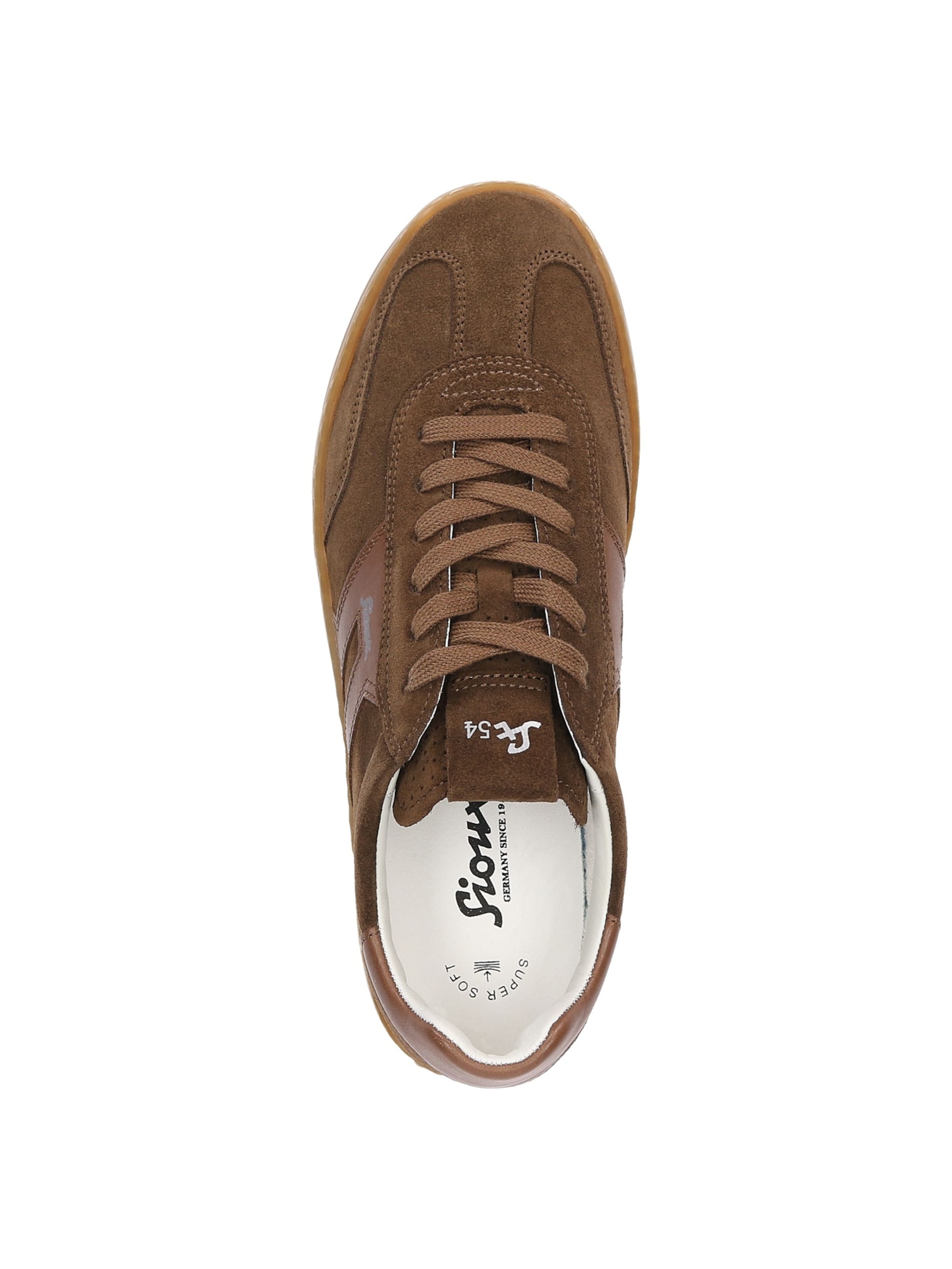 SIOUX Sneaker ' Tedroso-713 ' in Braun