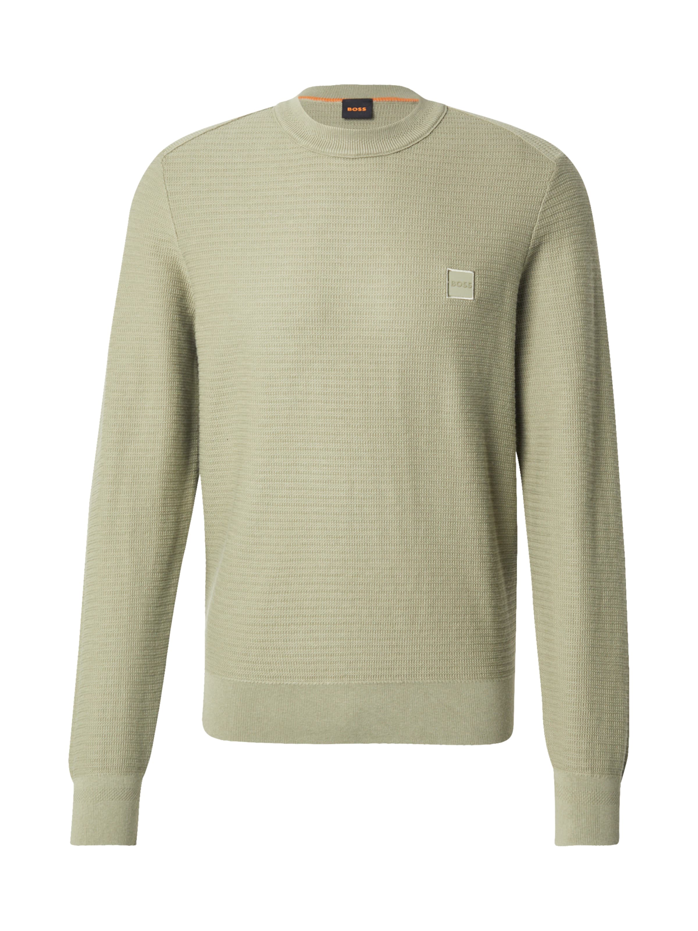 žalia BOSS Megztinis 'Anion': priekis