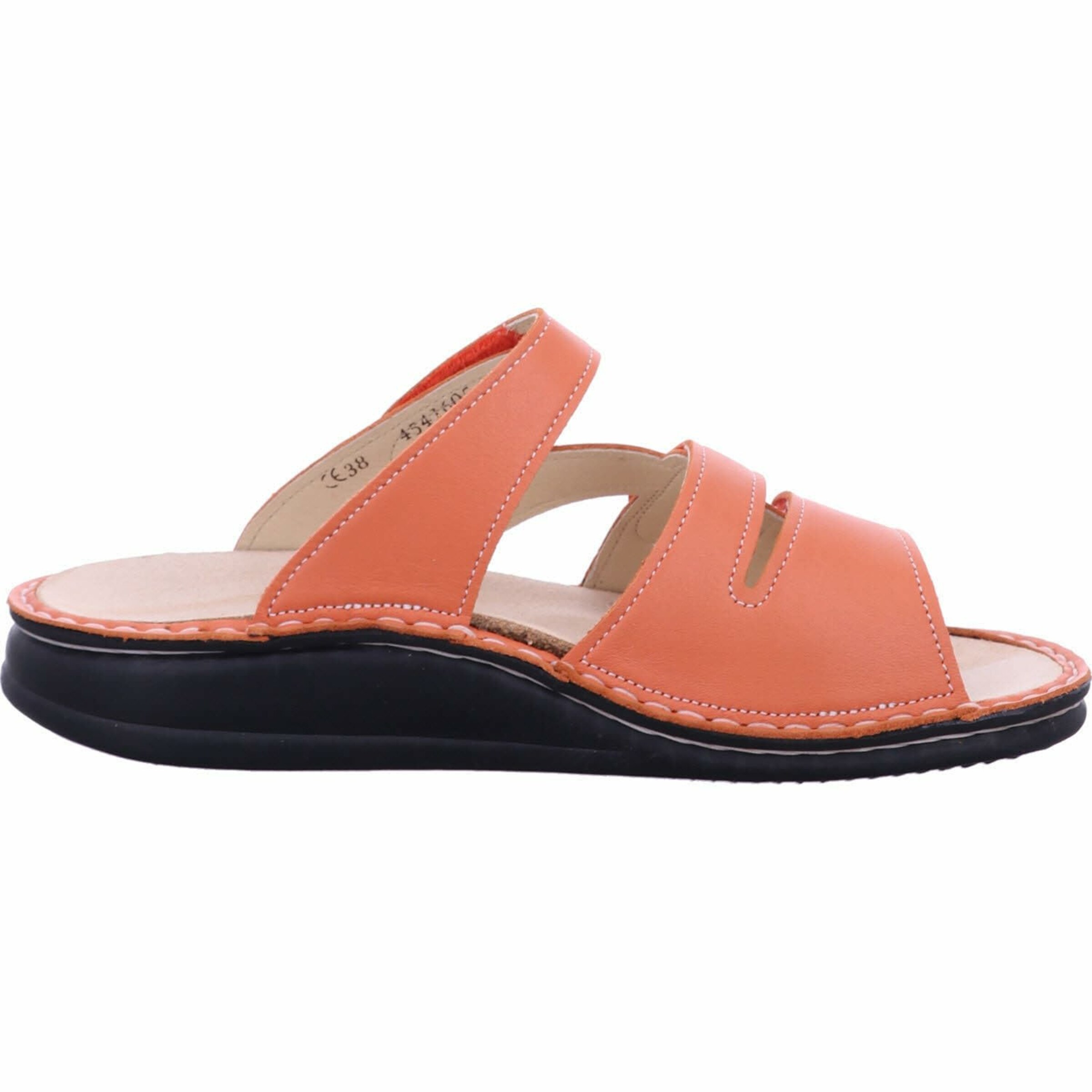 Finn Comfort Mules in Orange