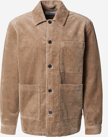 minimum Between-Season Jacket 'Baleo' in Brown: front