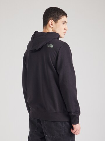Felpa 'DREW PEAK' di THE NORTH FACE in nero