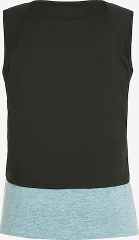 Ulla Popken Sporttop in Schwarz