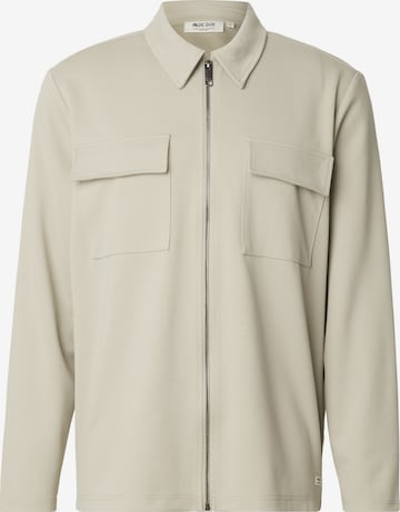 Chemise 'Nello' INDICODE JEANS en gris : devant