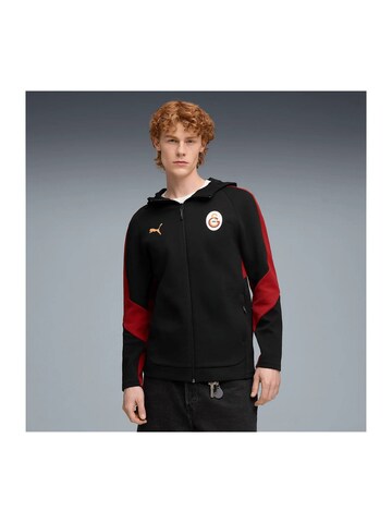 PUMA Sportjacke in Schwarz: Vorderseite