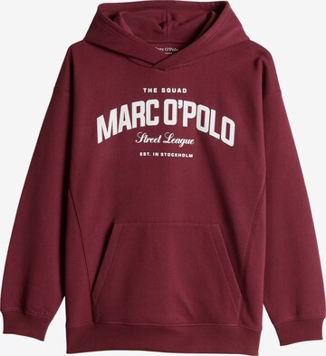 Marc O'Polo Sweatshirt in Red: front