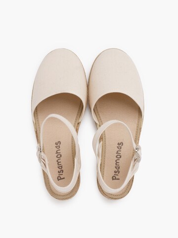 Pisamonas - Sandalias en beige
