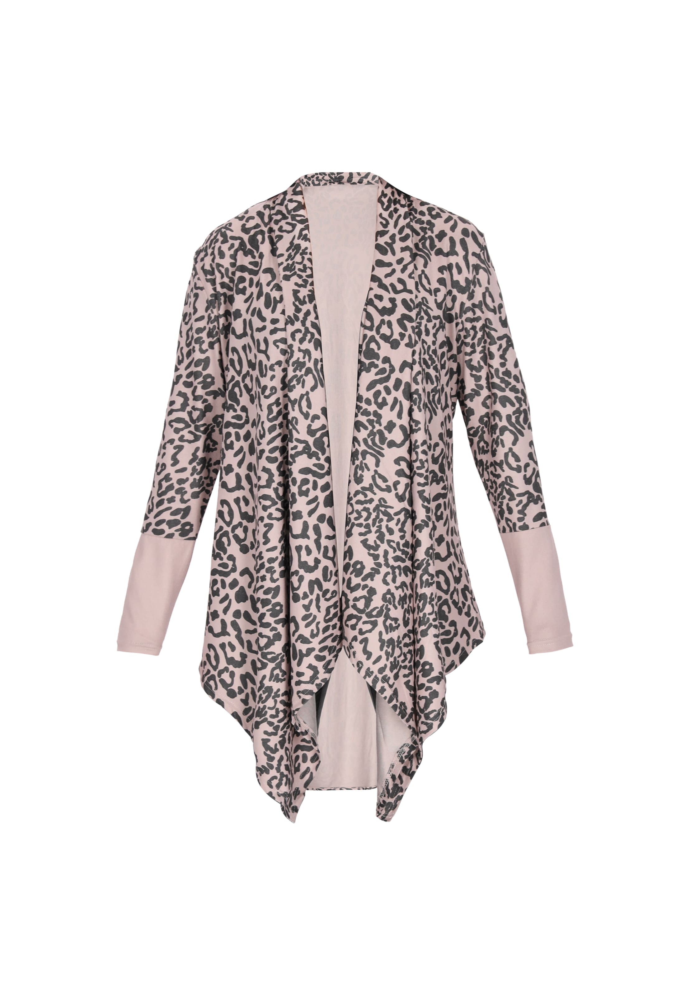 Geacă tricotată 'Fashion Look' de la faina pe maro: față