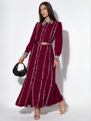 MSN Collection - Vestidos camiseiros em vermelho