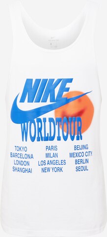 Nike Sportswear Top 'World Tour' in Weiß: predná strana