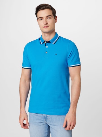 JACK & JONES Shirt 'Paulos' in Blue: front