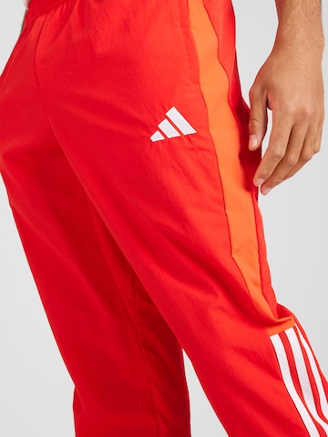 ADIDAS PERFORMANCE Regular Workout Pants 'FC Bayern München' in Red