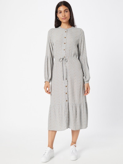 Rochie tip bluză 'CECELIA' NÜMPH pe albastru deschis / maro, Vizualizare model