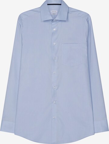 SEIDENSTICKER Regular fit Button Up Shirt in Blue: front