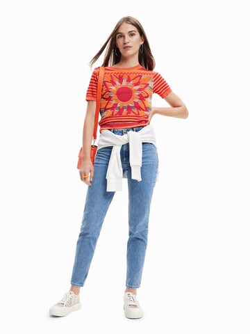 Pull-over 'Lucca' Desigual en orange