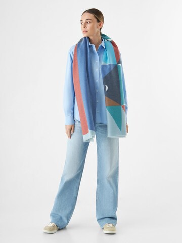 Écharpe CODELLO en bleu