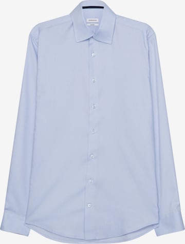 Coupe slim Chemise business SEIDENSTICKER en bleu : devant