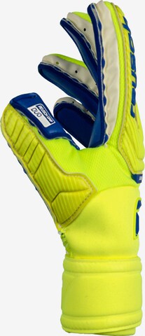 REUSCH Athletic Gloves 'Attrakt Duo' in Yellow