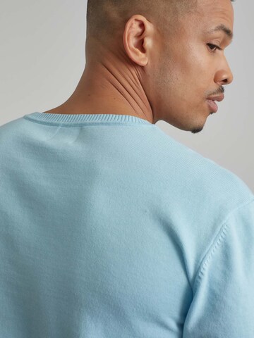 ABOUT YOU x Benny Cristo Shirt 'Bastian' in Blau