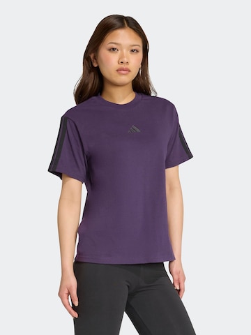 ADIDAS SPORTSWEAR Performance shirt in Purple: front