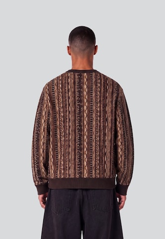 Colucci Sweter w kolorze brązowy