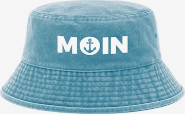 Neverless Hat 'Moin' in Blue: front
