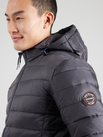 INDICODE JEANS Jacke 'Lascelles' in Grau