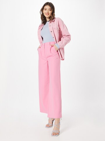 minimum Wide leg Broek in Roze