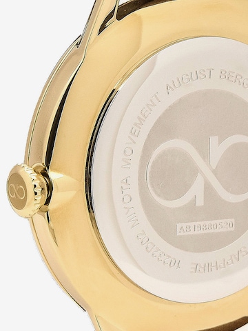 August Berg Analoog horloge 'Serenity Shine Gold Eye Gold 40mm' in Goud