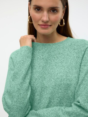 VERO MODA Sweter 'VMDoffy' w kolorze zielony