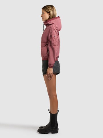 khujo Kurtka przejściowa w kolorze różowy