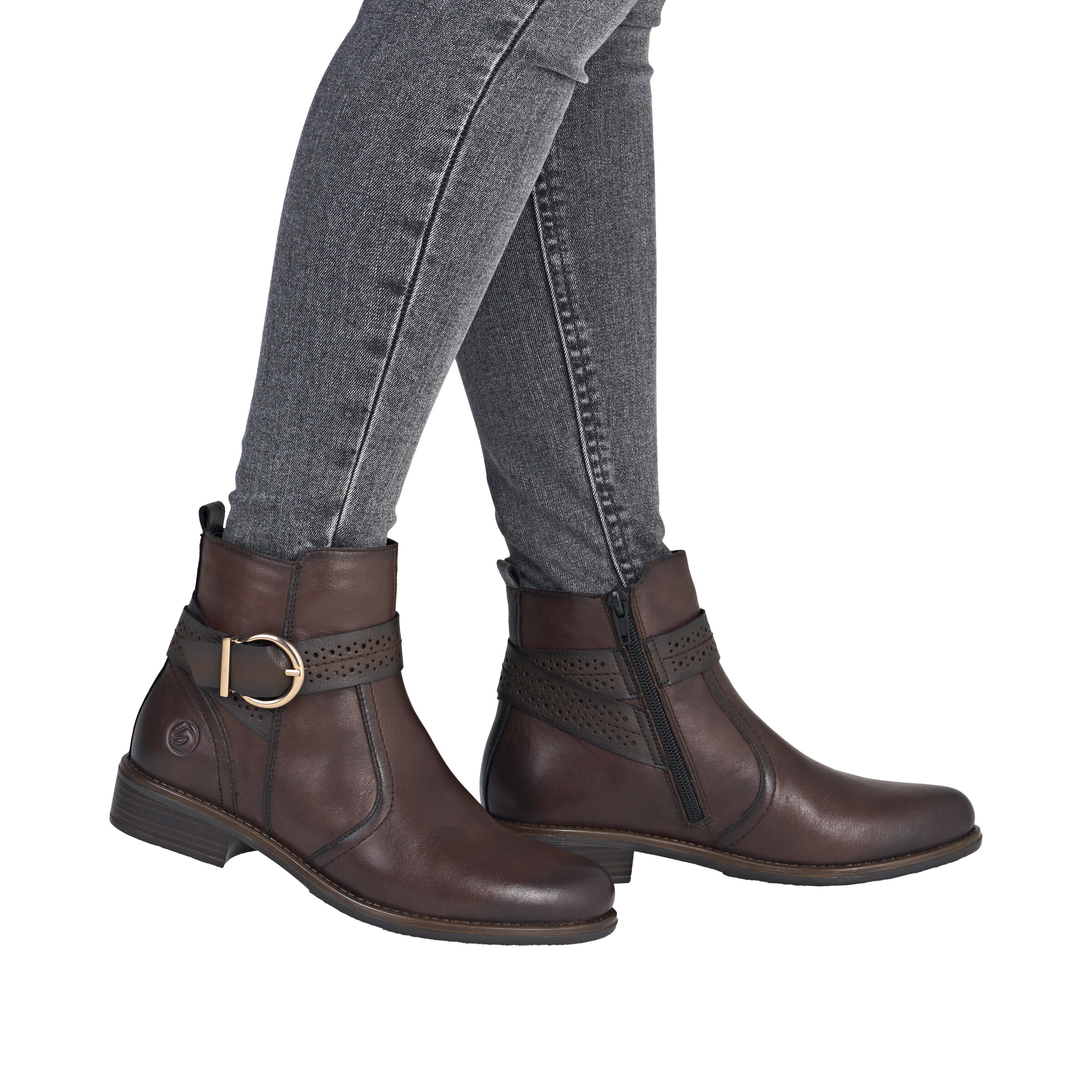 REMONTE Ankle Boots in Brown