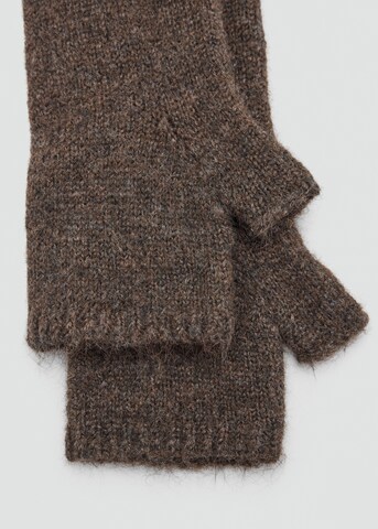 MANGO Hand warmers 'SIMON3' in Brown: front