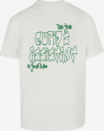 T-Shirt 'Cupid´s Assistan' Merchcode en beige