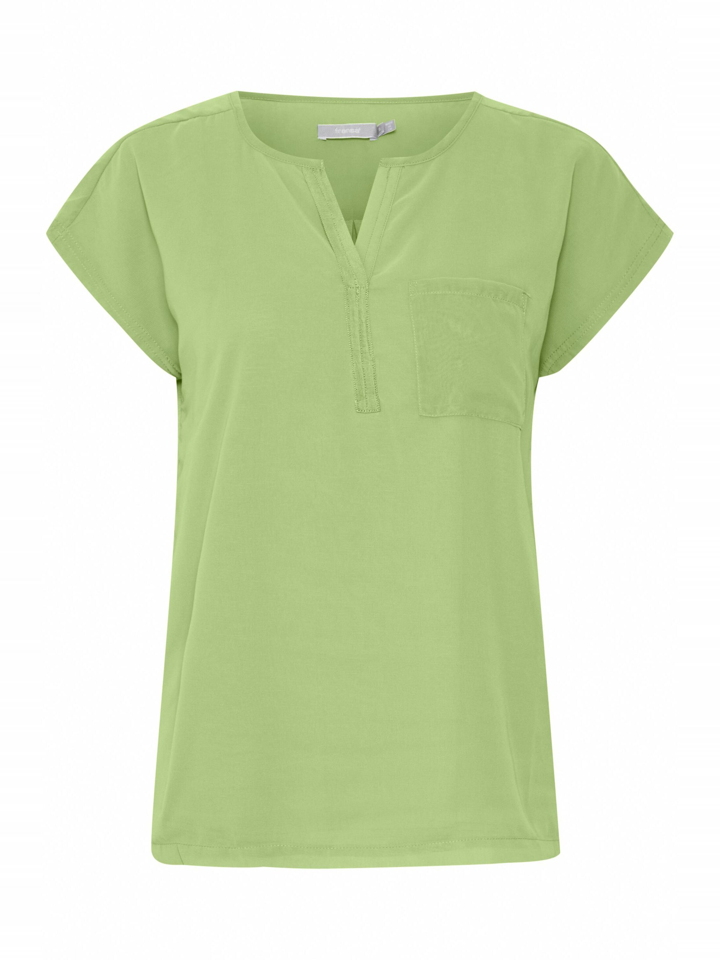 Fransa Blouse 'Zawov' in Green: front