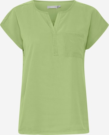 Chemisier 'Zawov' Fransa en vert : devant