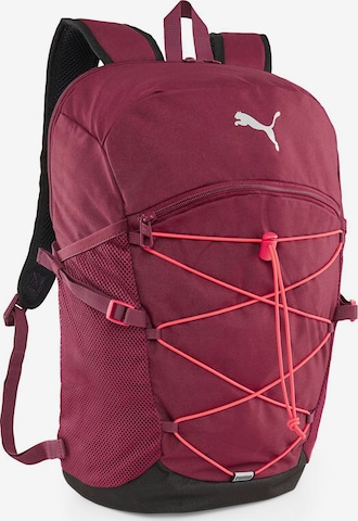 Sac à dos PUMA en rouge : devant