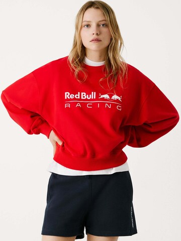 Felpa 'Red Bull Racing x Pepe Jeans' di Red Bull Racing x Pepe Jeans in rosso: frontale