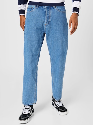 Obey Loose fit Jeans 'Hardwork' in Blue: front