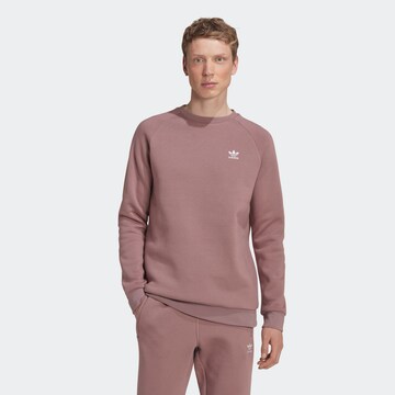 ADIDAS ORIGINALS Regular Fit Collegepaita 'Adicolor Essentials Trefoil' värissä lila: edessä