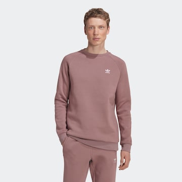 ADIDAS ORIGINALS Regular fit Sweatshirt 'Adicolor Essentials Trefoil' in Purple: front