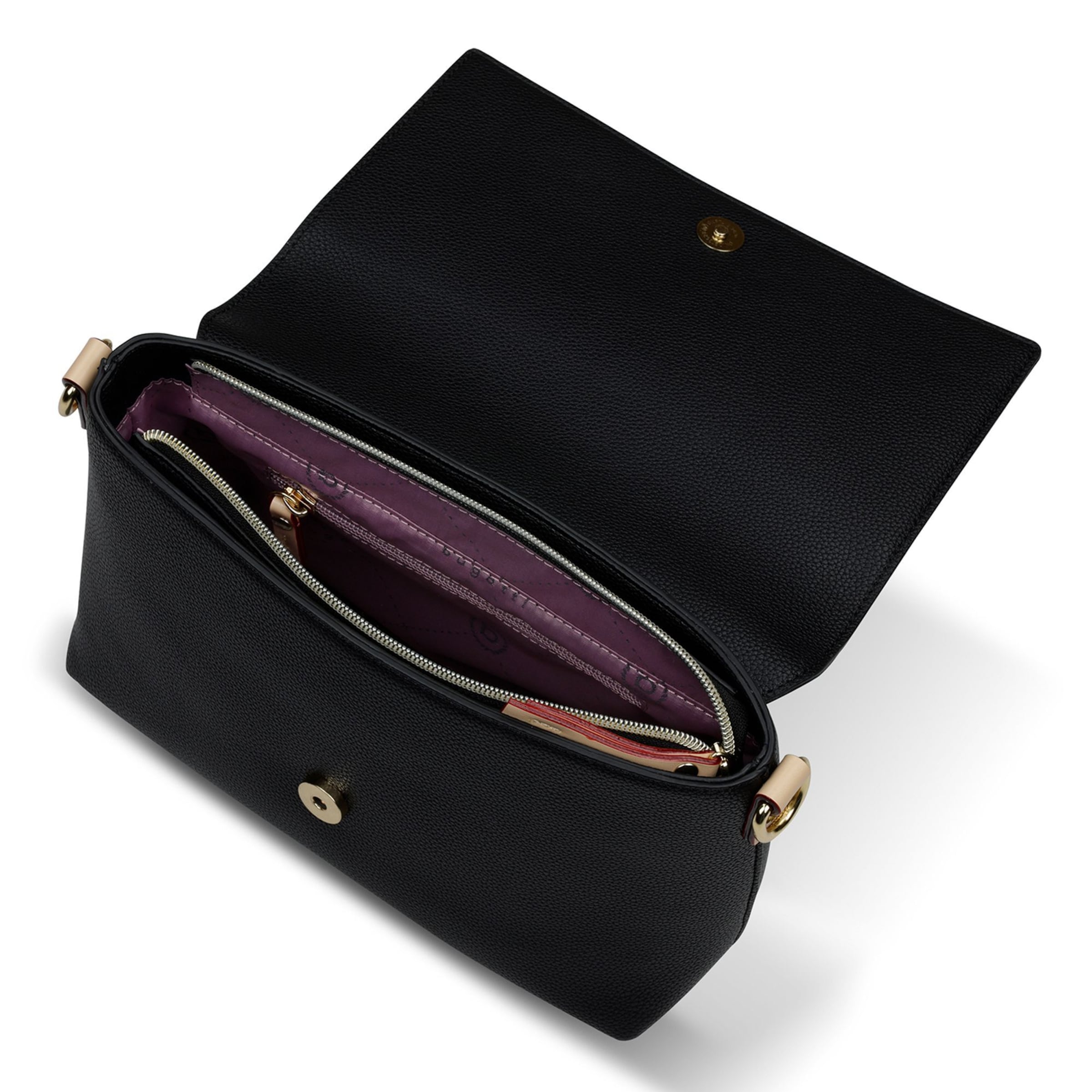 bugatti Schoudertas 'Ella' in Zwart