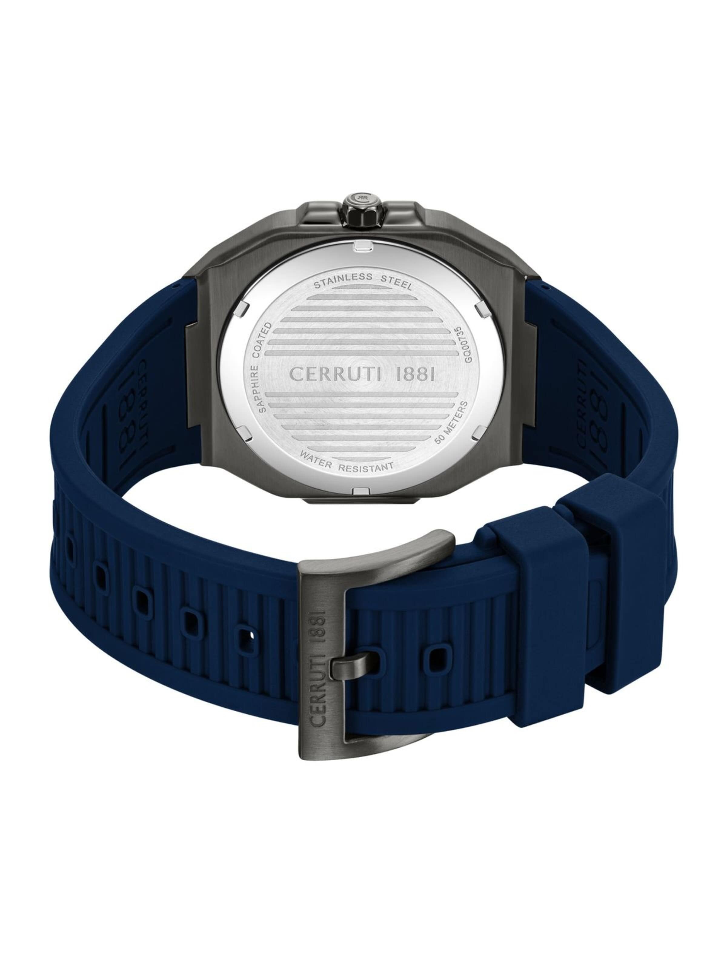 CERRUTI 1881 Analoguhr 'Leadri'‌‌‌‌‌‌ in Blau
