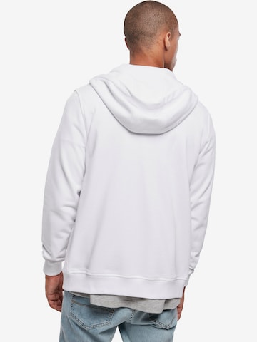 Urban Classics Zip-Up Hoodie in White