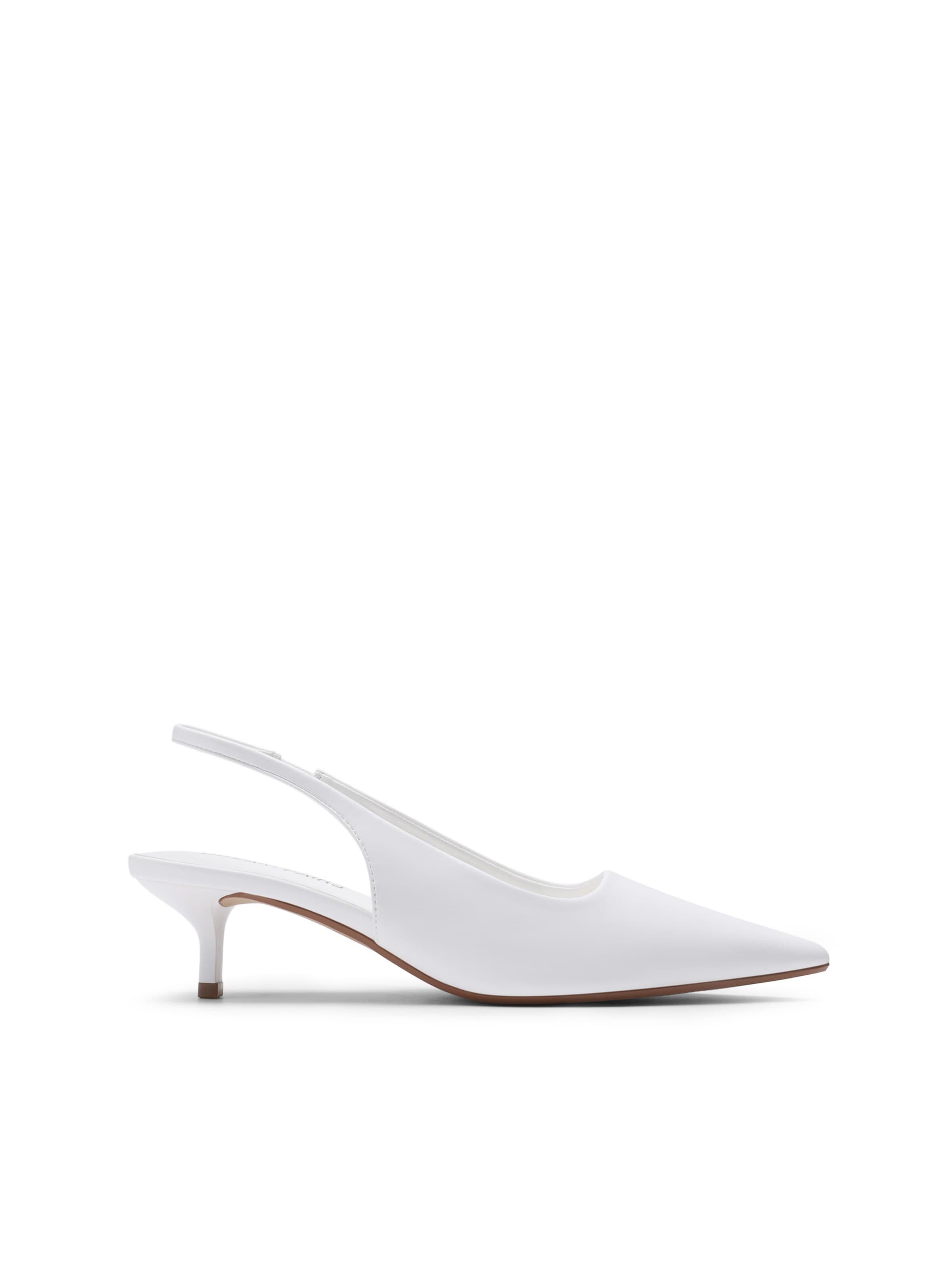 Dream Pairs Slingback Pumps in White