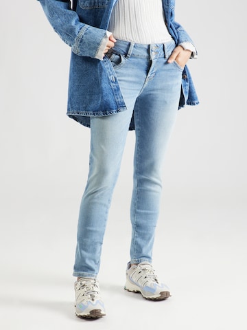 LTB Slimfit Jeans 'Molly' in Blauw: voorkant